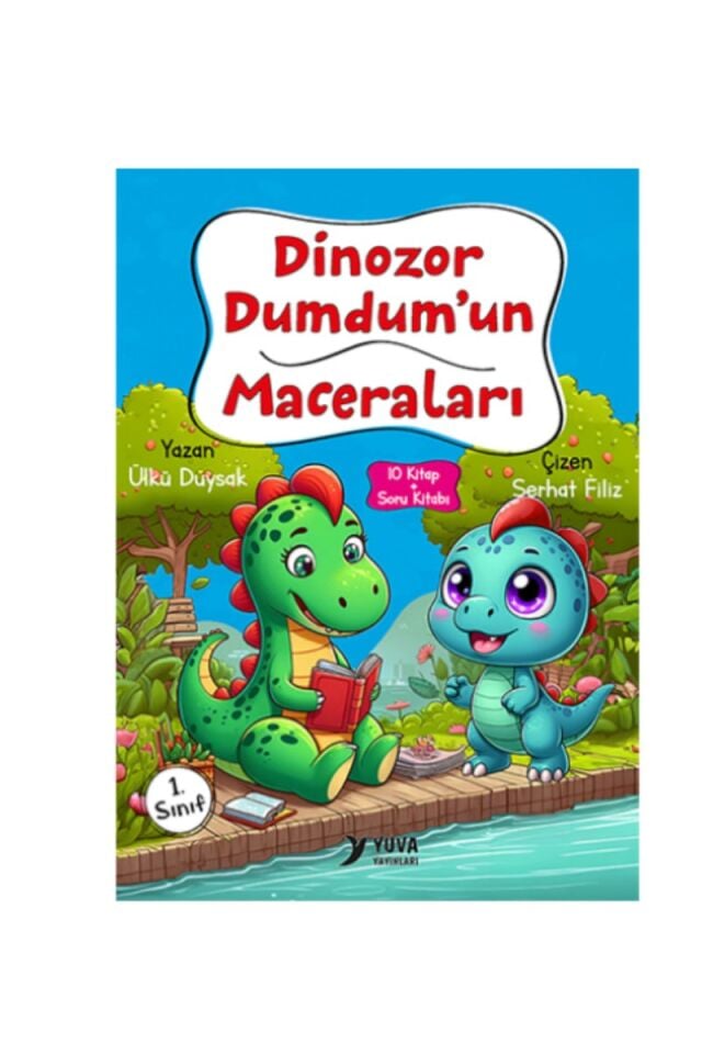 Yuva Yayınları 1. Sınıf Dinozor Dumdum'un Maceraları 10 Kitap