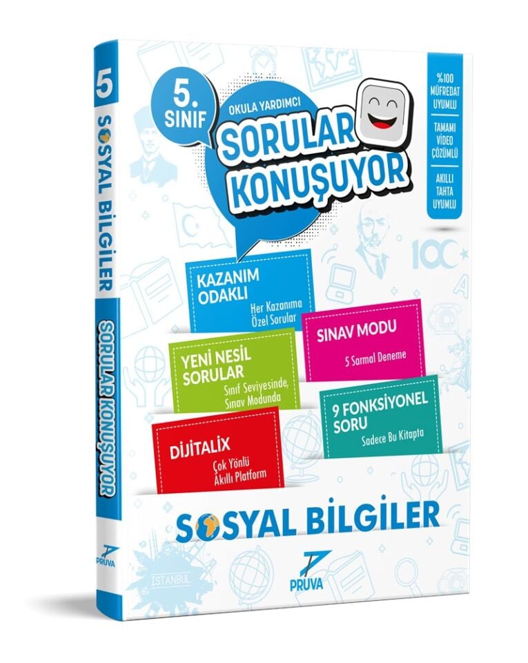 Pruva Akademi 5. Sınıf Sosyal Bilgiler Sorular Konuşuyor
