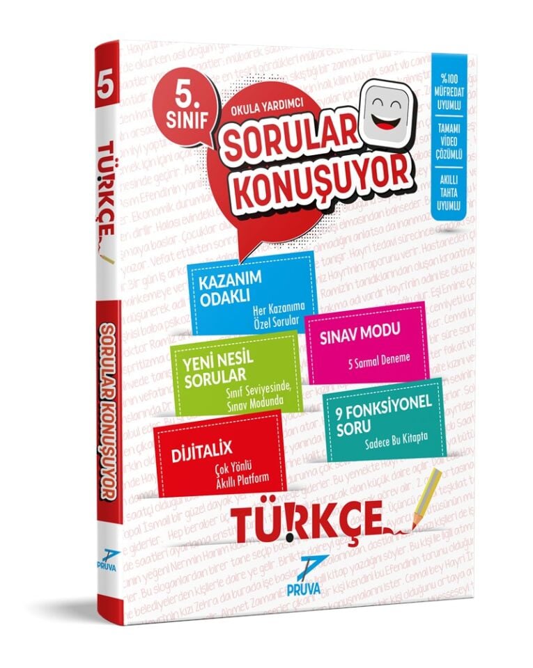 Pruva Akademi 5. Sınıf Türkçe Sorular Konuşuyor