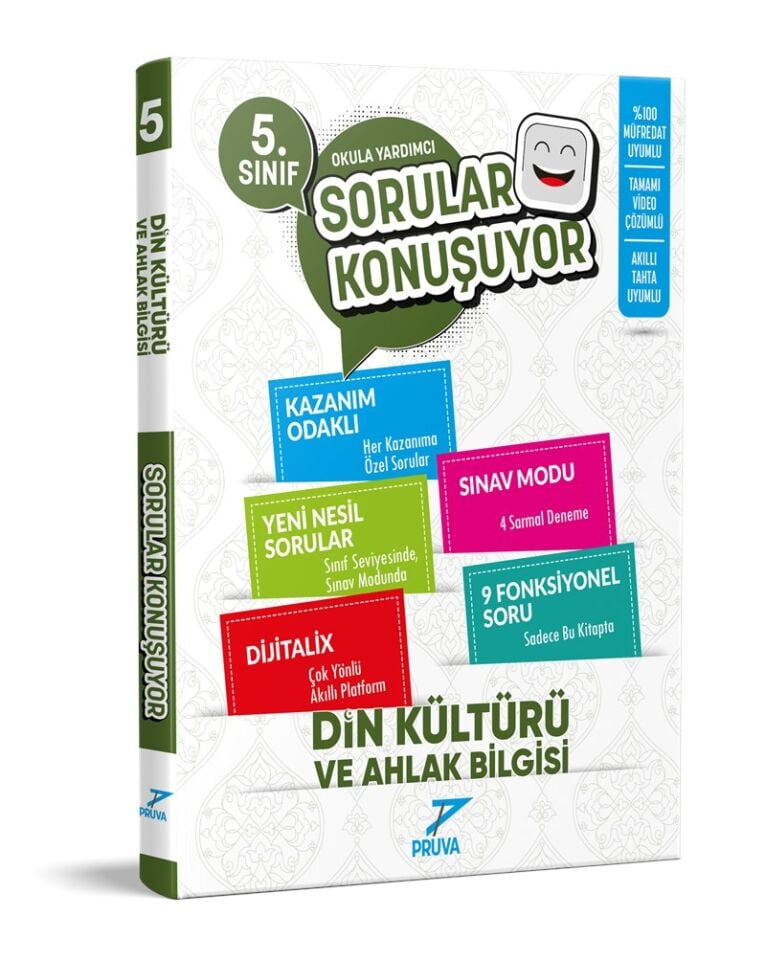 Pruva Akademi 5. Sınıf Din Kültürü Sorular Konuşuyor
