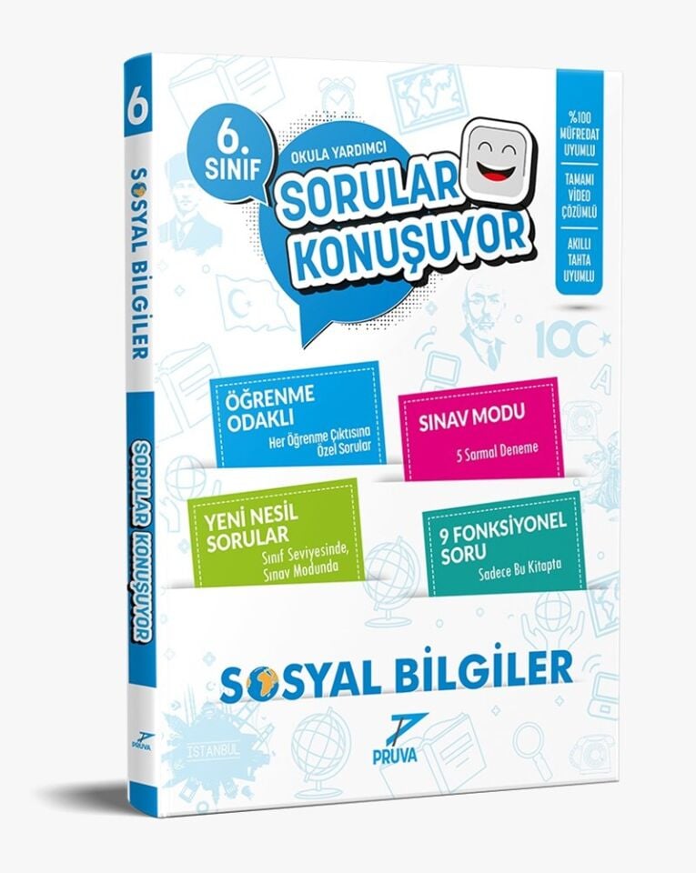 Pruva Akademi 6. Sınıf Sosyal Bilgiler Sorular Konuşuyor