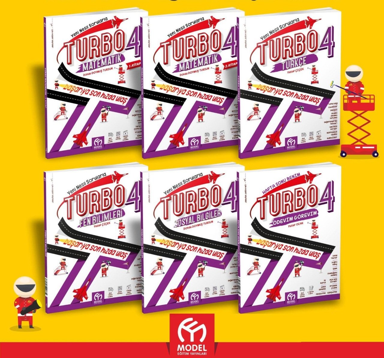 Model Yayınları 4.Sınıf Turbo Seti (T-M-F-S-ÖG)