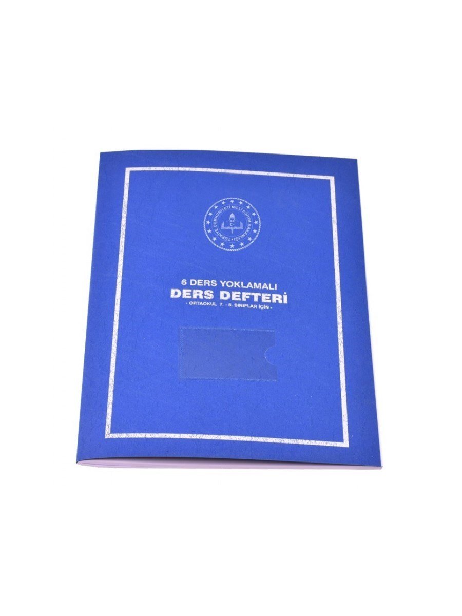 Gülpaş Ders Defteri 6 Derslik Yoklamalı Plastik Kapak