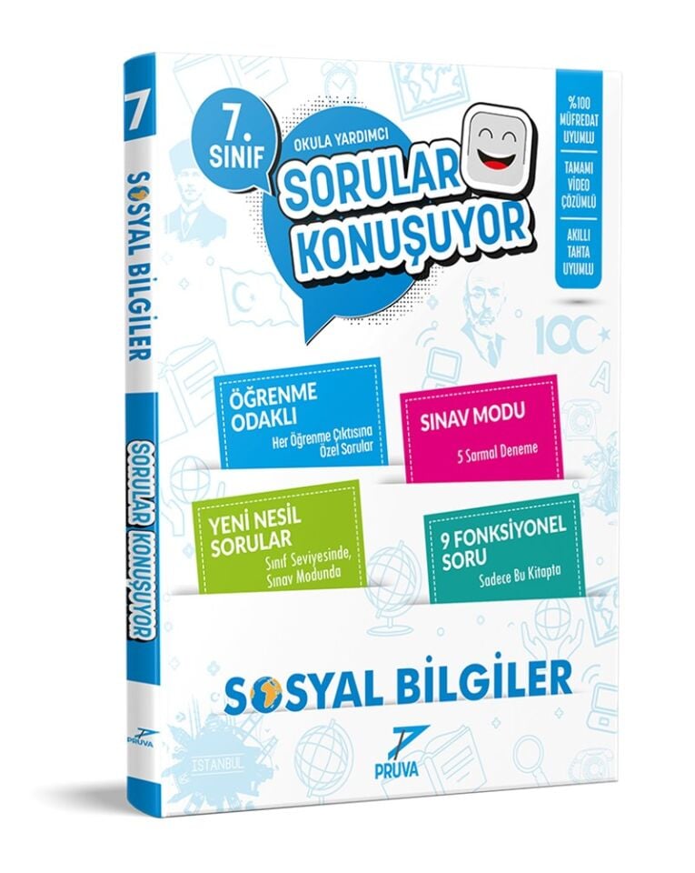 Pruva Akademi 7. Sınıf Sosyal Bilgiler Sorular Konuşuyor