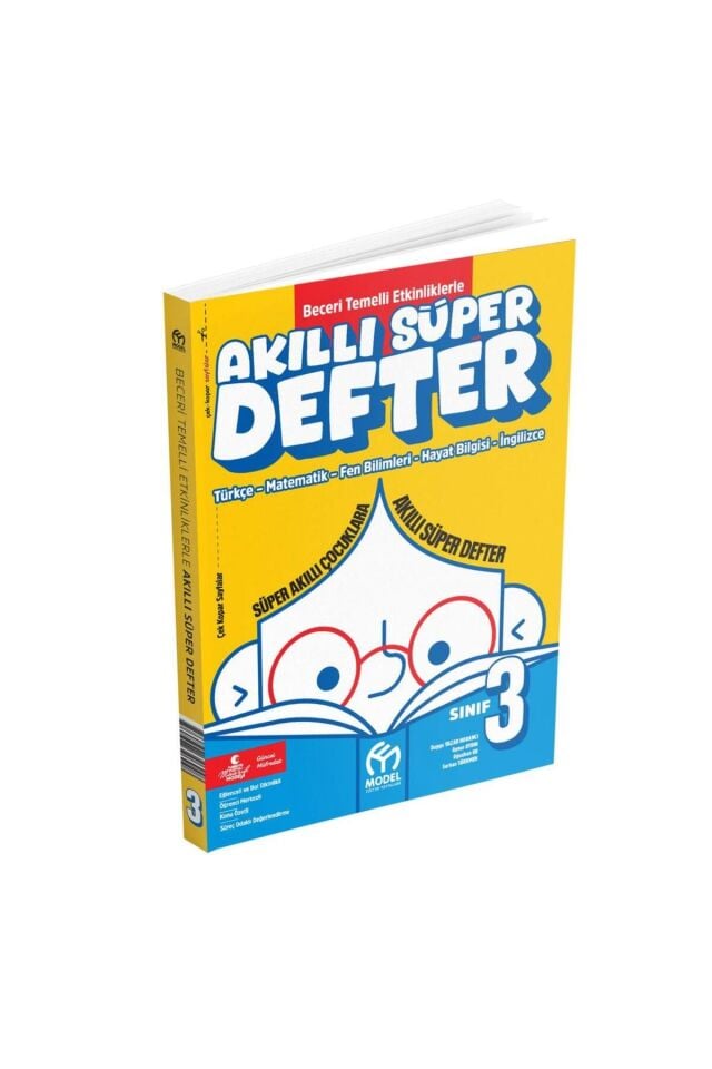 3. Sınıf Akıllı Süper Defter Tüm Dersler