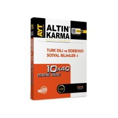 Altın Karma Yayınları AYT Türk Dili ve Edebiyatı Sosyal Bilimler 1 Deneme Sınavı