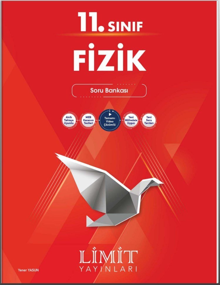 Limit Yayınları 11. Sınıf Fizik Soru Bankası 2021 - 2022