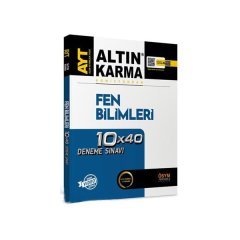 Altın Karma Yayınları AYT Fen Bilimleri Deneme Sınavı