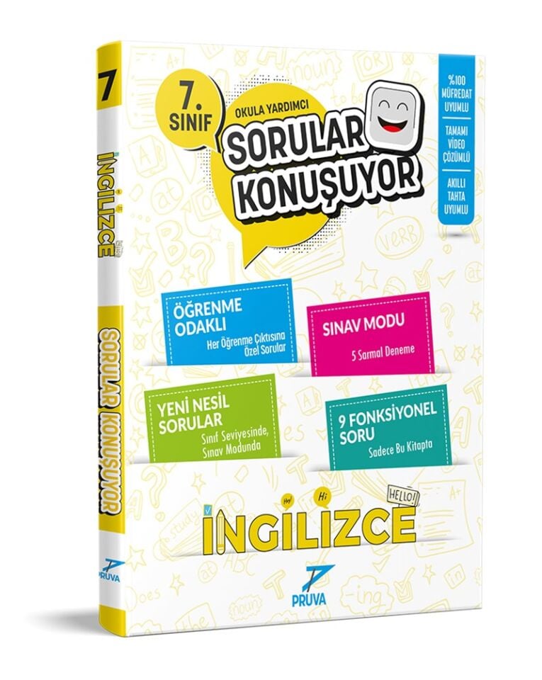Pruva Akademi 7. Sınıf İngilizce Sorular Konuşuyor