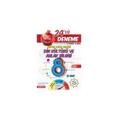 Nartest Yayınları 8. Sınıf Nar Din Kültürü 24 Deneme Sınavı (14 Sarmal + 10 Genel)