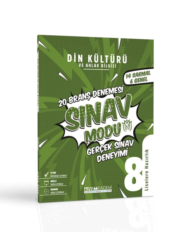 Pruva Akademi 8. Sınıf Din Kültürü Sınav Modu Deneme