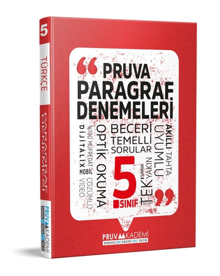 Pruva Akademi 5. Sınıf Paragraf Denemeleri