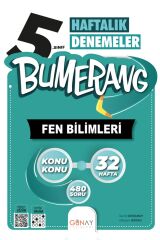 5.sınıf 32 Haftalık Bumerang Fen Bilimleri Soru Bankası