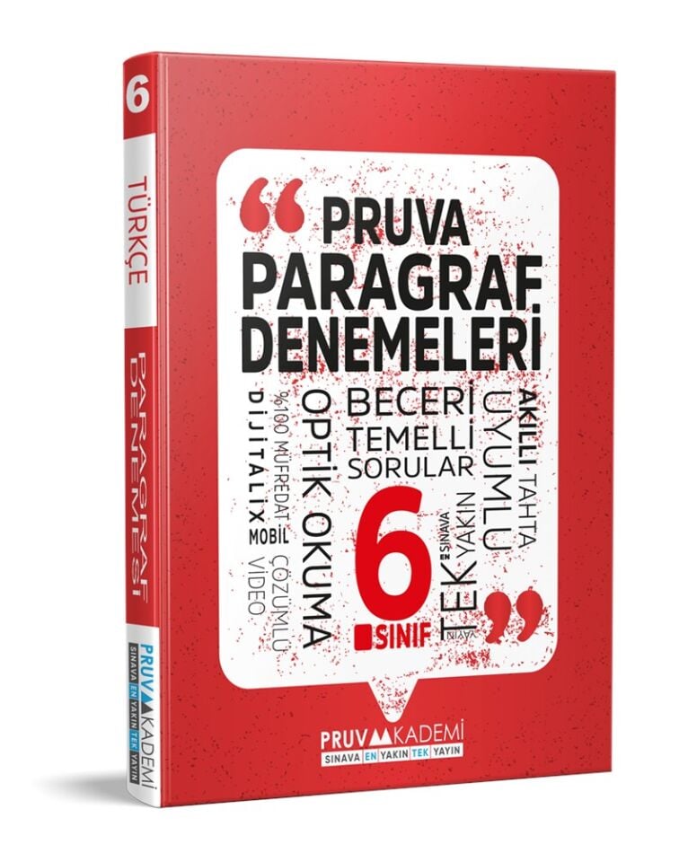 Pruva Akademi 6. Sınıf Paragraf Denemeleri