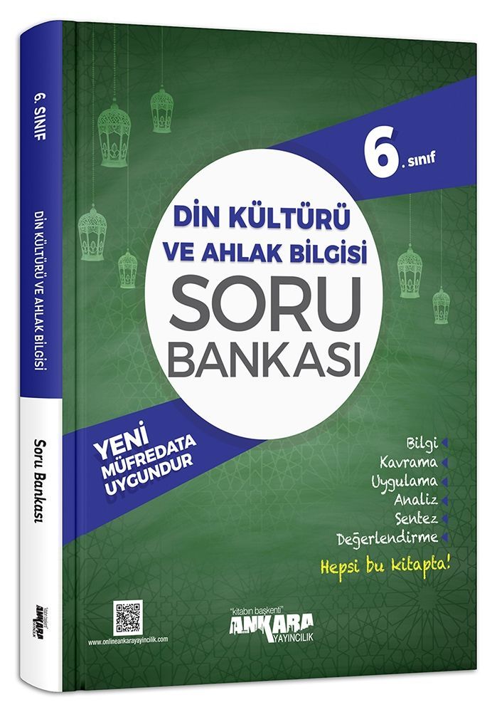Ankara 6. Sınıf Din Kültürü ve Ahlak Bilgisi Soru Bankası
