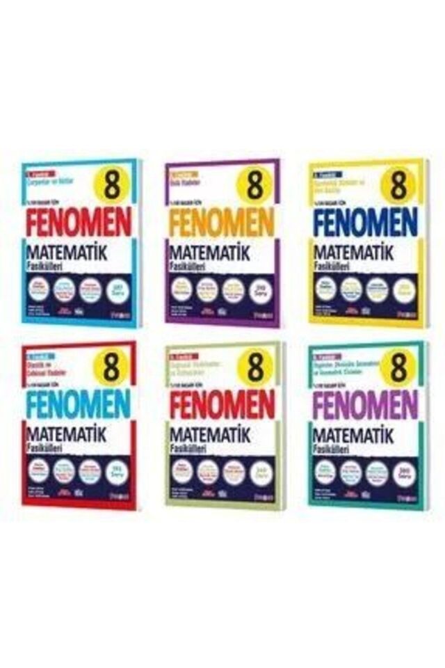 Kurmay Fenomen 8 Sınıf LGS Seti Matematik (Matematik Fasikülleri ve KÖK Kazanım Soru Bankası 2 Kitap)