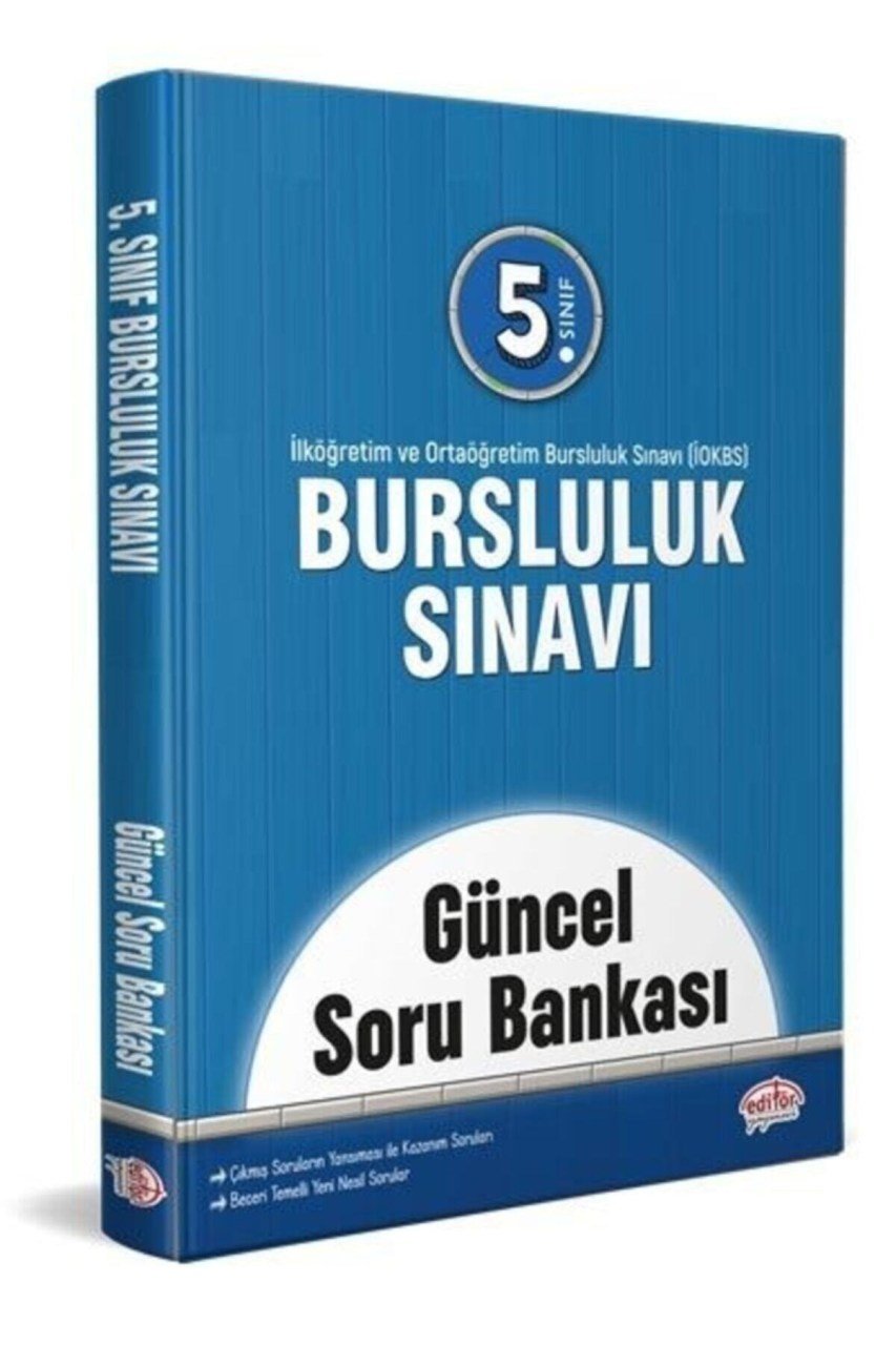 Editör Yayınevi 5. Sınıf Bursluluk Sınavı Konu Güncel Soru Bankası