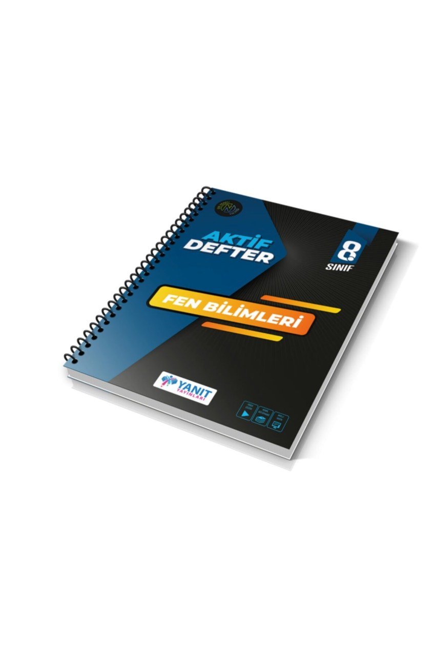Yanıt Yayınları 8.sınıf Fen Bilimleri Aktif Defter 2021 - 2022