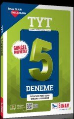 Sınav Yayınları TYT 5 Deneme Ösym Yeni Tarzına Uygun Nisan 2020