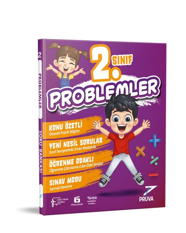 Pruva Yayınları 2. Sınıf Problemler Soru Bankası