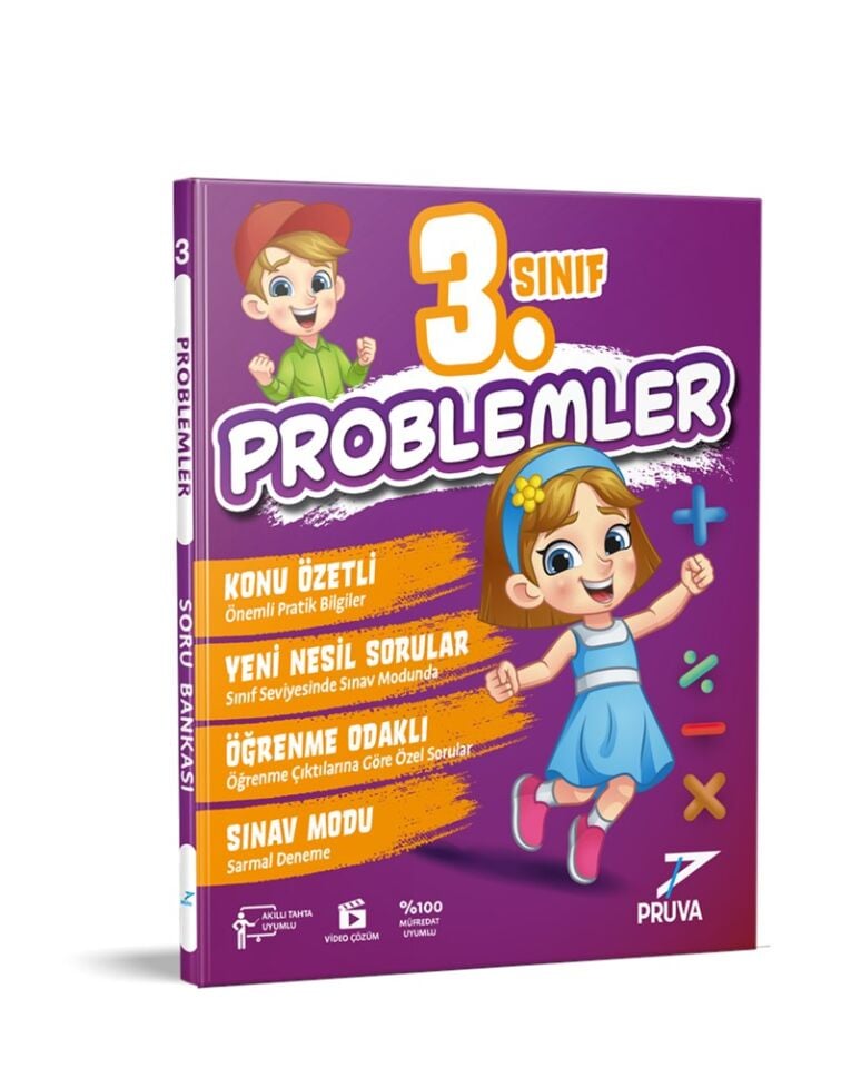 Pruva Yayınları 3. Sınıf Problemler Soru Bankası