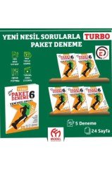 Model 6.sınıf Turbo Paket Deneme Yeni Nesil Sorularla