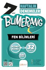 Günay Yayınları 7.sınıf 32 Haftalık Bumerang Fen Bilimleri