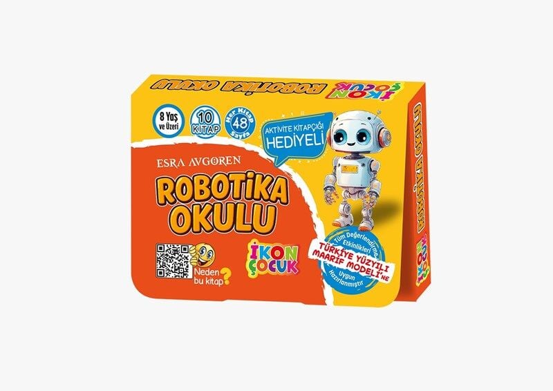 İkon Çocuk Robotika Okulu 10 Kitap Seti