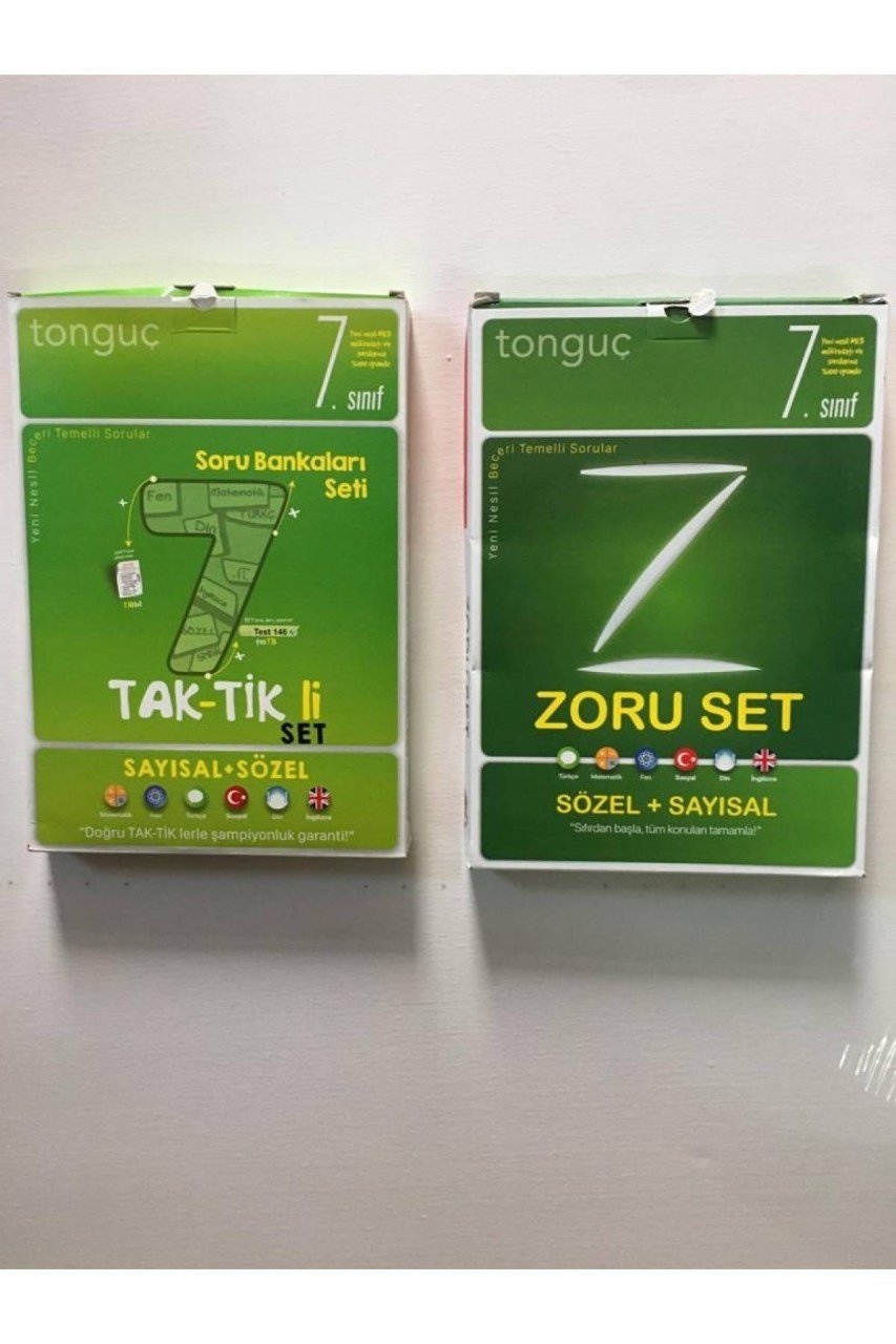 Tonguç 7. Sınıf Zoru Ve Taktikli Set