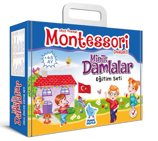 Damla Yayınları Minik Damlalar Eğitim Seti +48 Ay