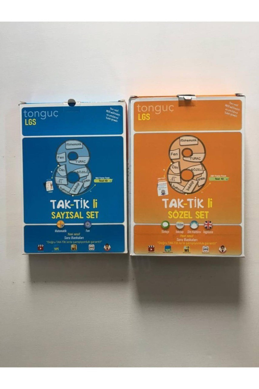Tonguç 8. Sınıf Taktikli Sayısal Ve Sözel Set
