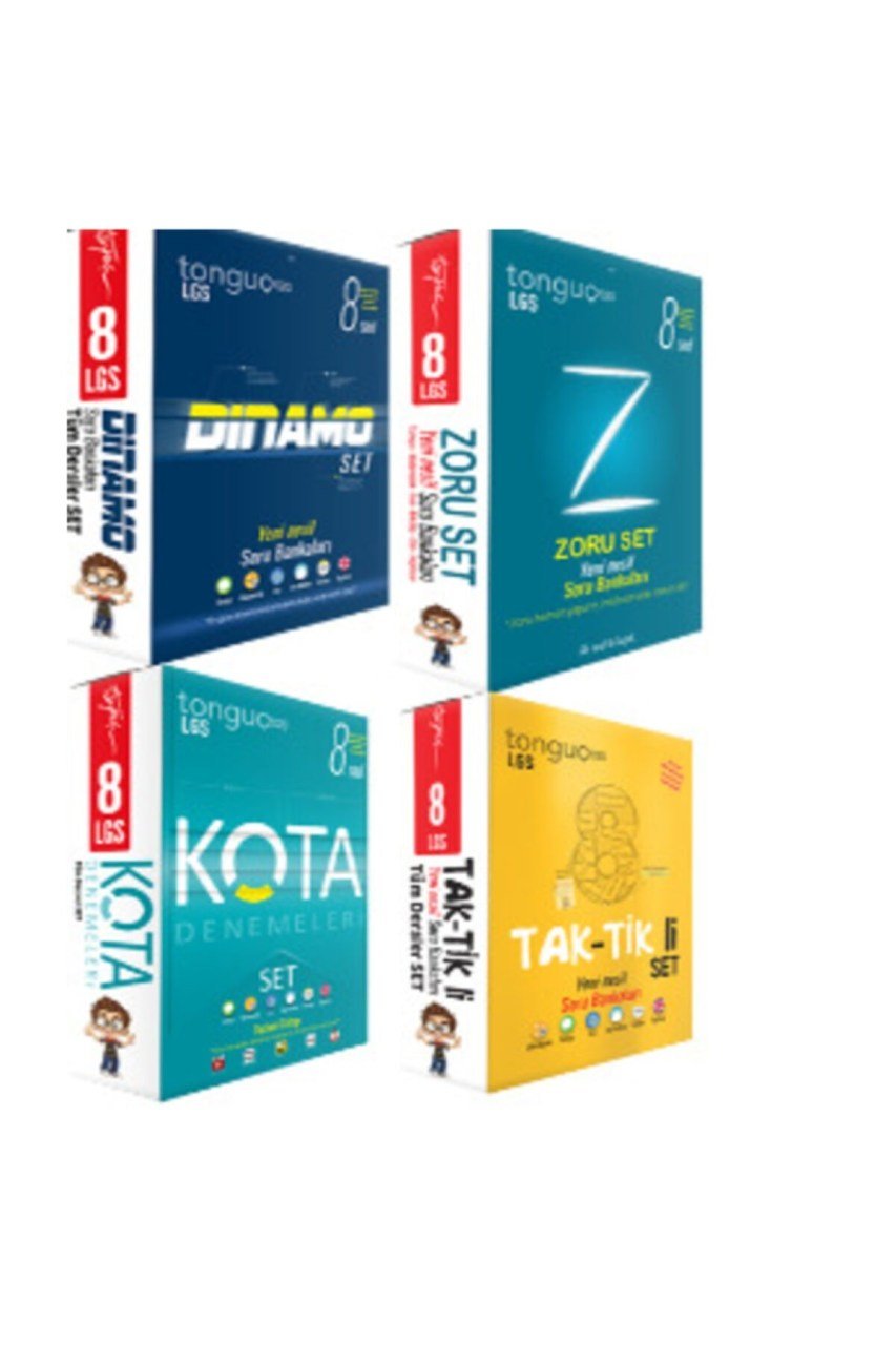 Tonguç 8. Sınıf Dinamo Zoru Kota Ve Taktikli Mega Set 2020