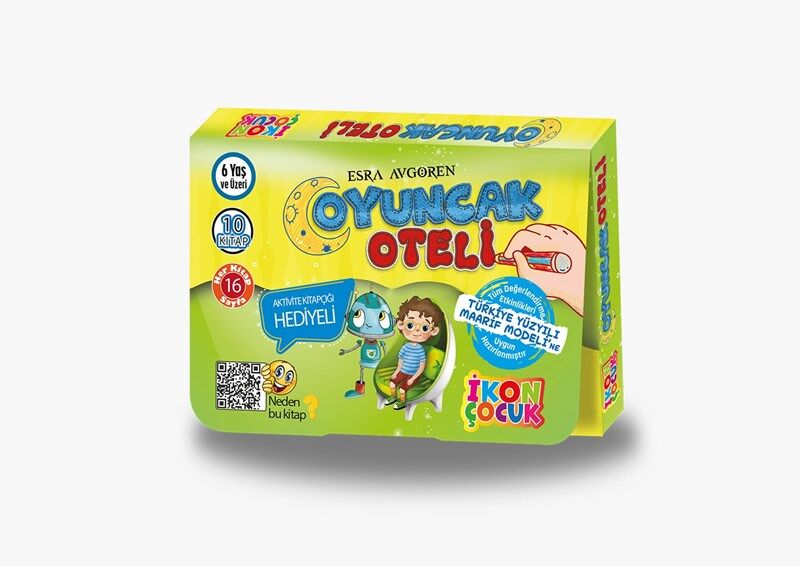 İkon Çocuk Oyuncak Oteli 10 Kitap Seti