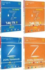 Tonguç Akademi 7. Sınıf Taktikli Sayısal Sözel ve Zoru Soru Bankası Seti 4 Kitap
