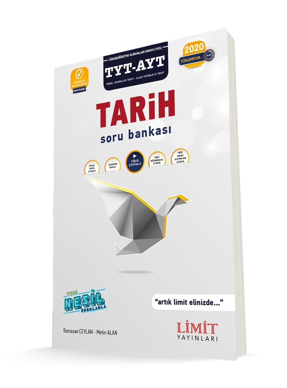 Limit Yayınları TYT AYT Tarih Soru Bankası