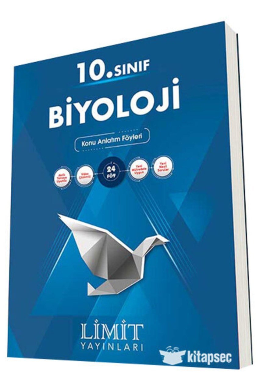 Limit Yayınları 10. Sınıf Biyoloji Konu Anlatımlı Föyleri  2021 - 2022