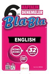 6.sınıf 32 Haftalık Bla Bla Ingilizce Denemeleri