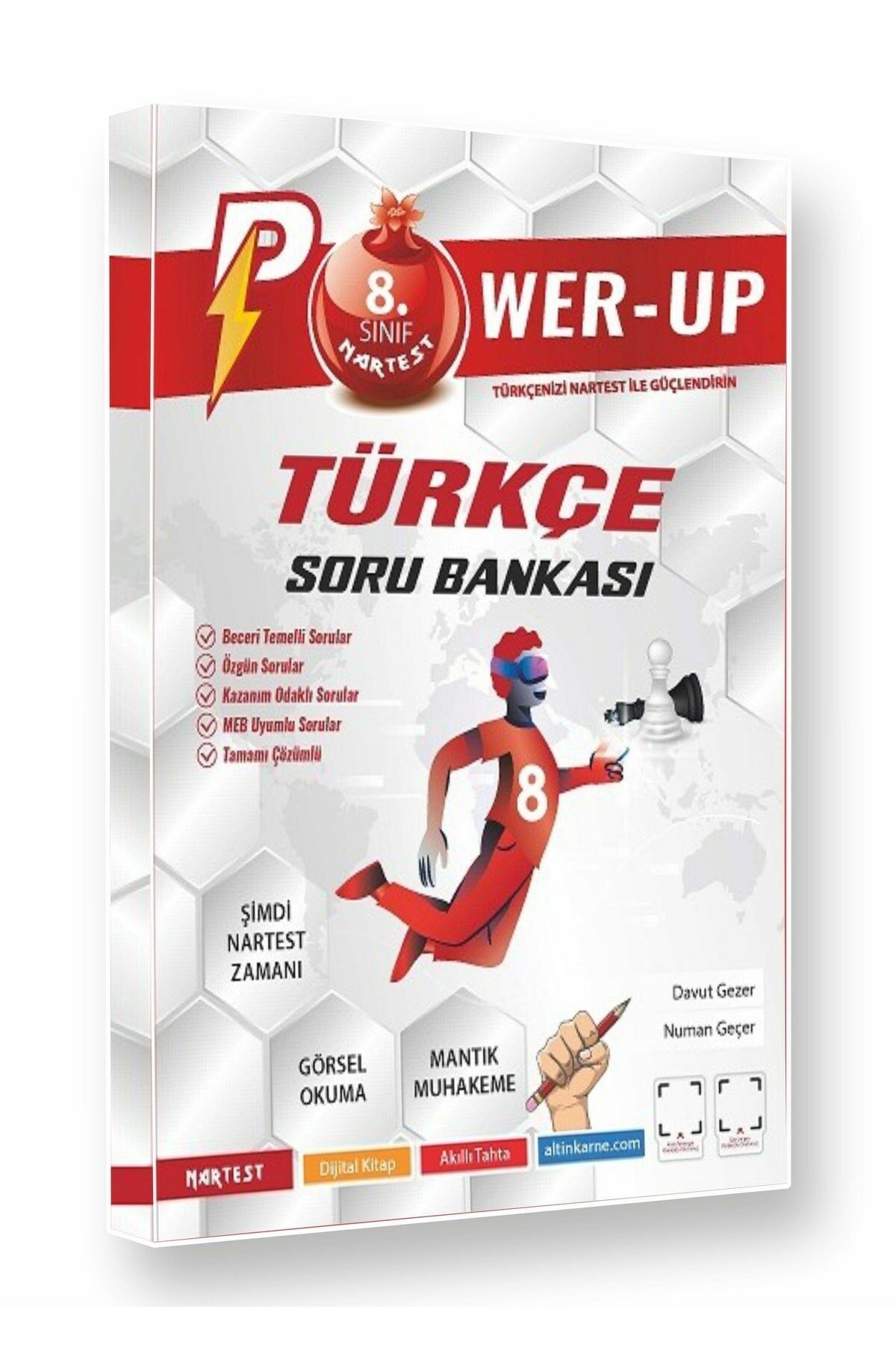 Nartest Yayınları 8. Sınıf Power-up Türkçe Soru Bankası