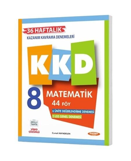 Kurmay 8.Sınıf KKD 8 MATEMATIK (44 FÖY) 2024 Baskı