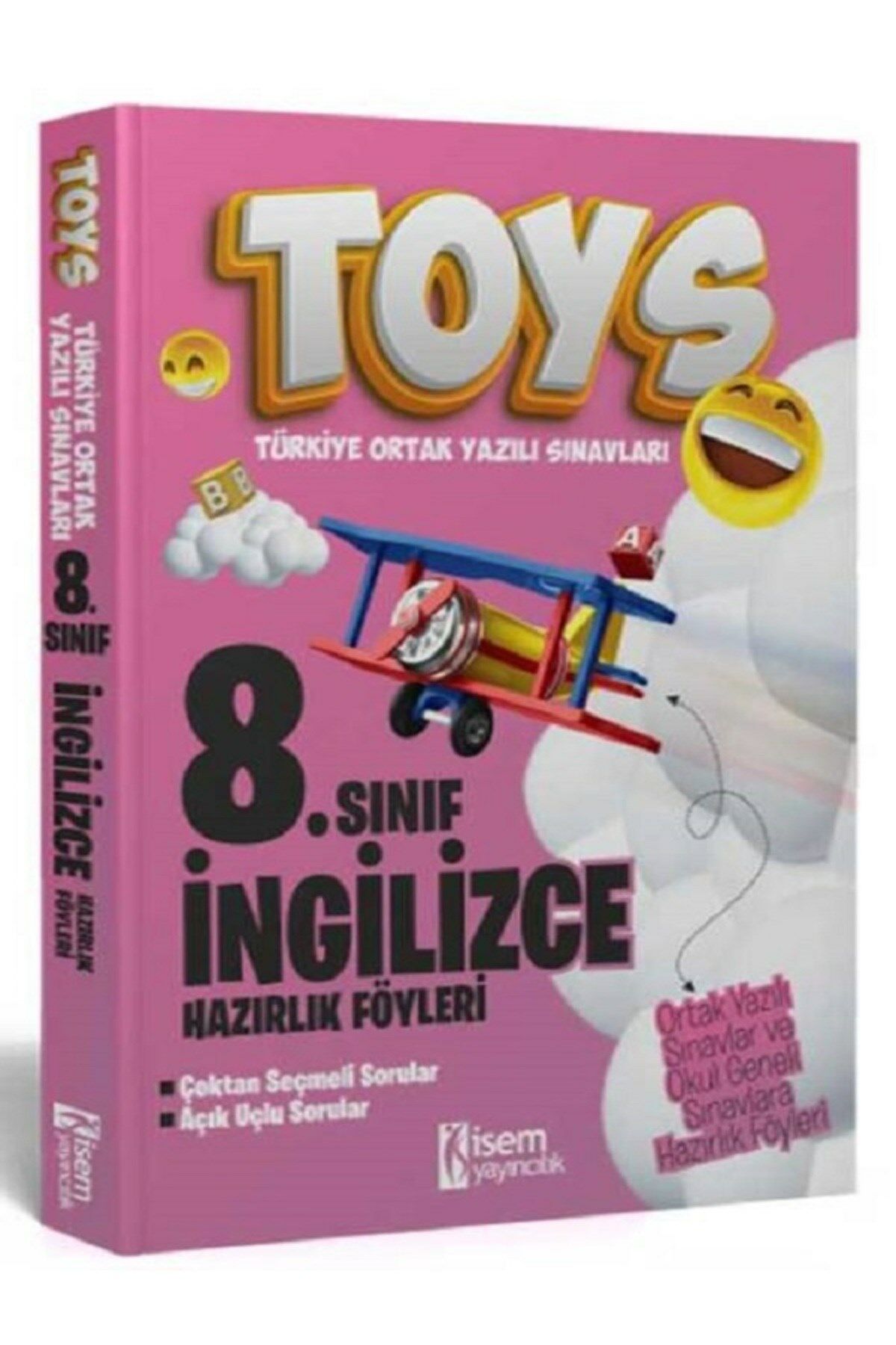 2024 TOYS 8. Sınıf İngilizce Hazırlık Föyleri İsem Yayıncılık