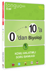 Tonguç Akademi Yayınları 10.Sınıf 0'dan 10'a Biyoloji Konu Anlatımlı Soru Bankası