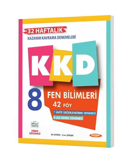 Kurmay Yayınları 8. Sınıf KKD Fen Bilimleri 42 Föy LGS Denemeleri