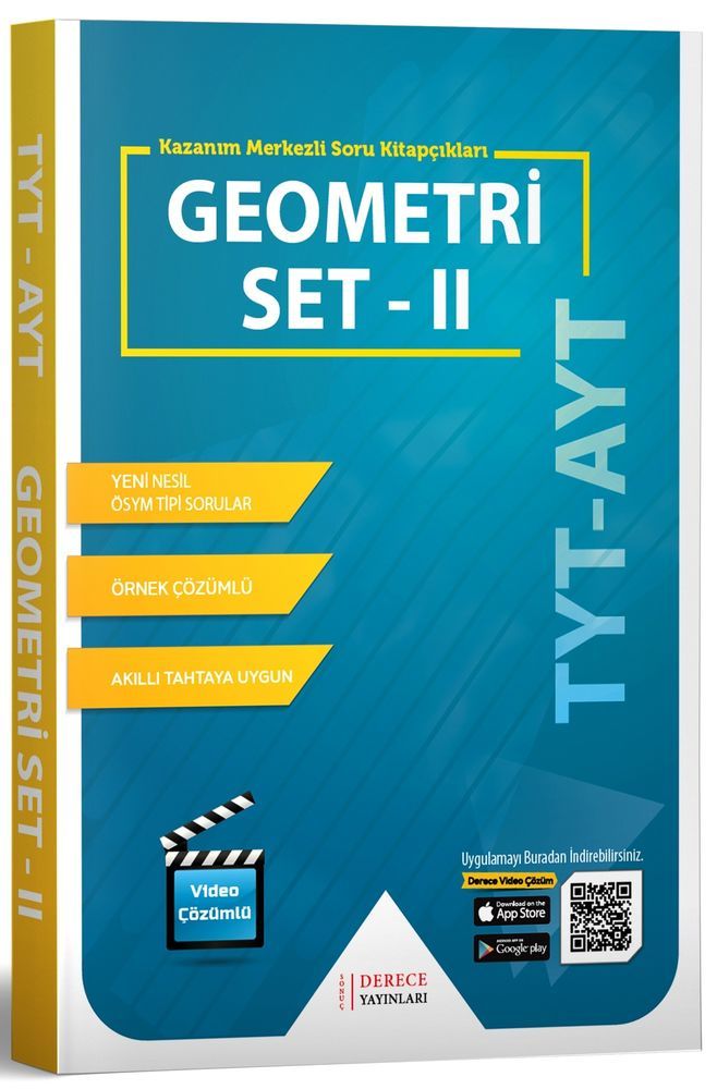 Sonuç Derece Yayınları TYT-AYT Geometri Set II