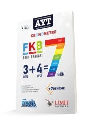 Limit Yayınları AYT  Kronometre FKB Soru Bankası