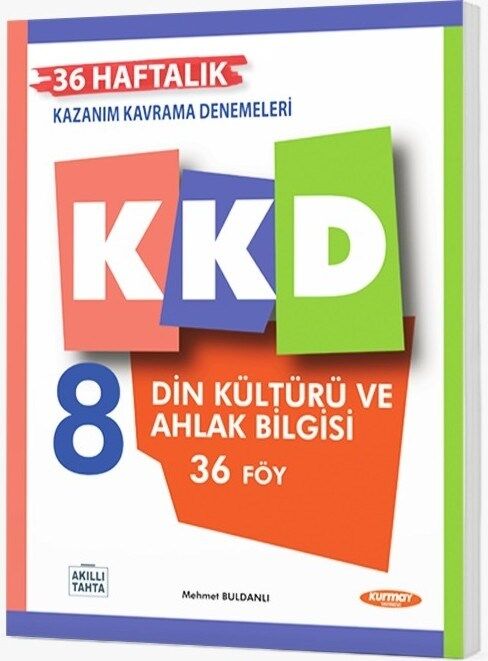 Kurmay Yayınları 8. Sınıf KKD Din Kültürü ve Ahlak Bilgisi 36 Föy LGS Denemeleri