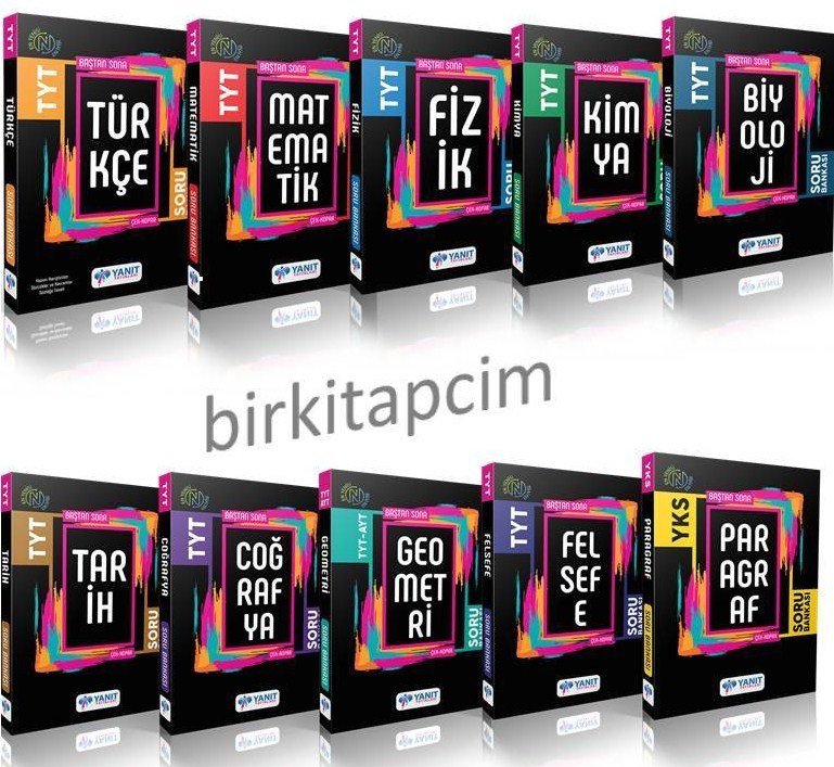 Yanıt Yayınları TYT Tüm Dersler Soru Bankası Fırsat Seti