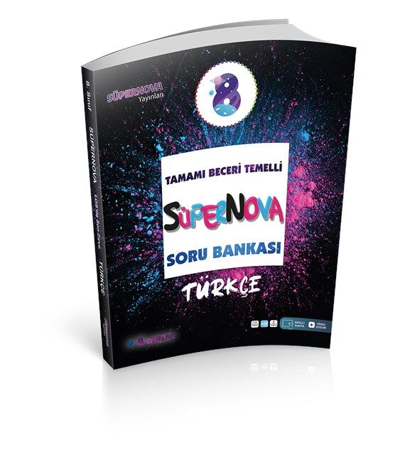 Süpernova Yayınları 8. Sınıf Süpernova Türkçe Soru Bankası