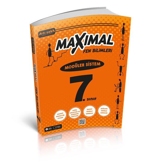 Artı Zeka Yayınları 7. Sınıf Maximal Fen Bilimleri Modüler Sistem