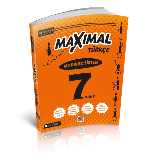 Artı Zeka Yayınları 7. Sınıf Maximal Türkçe Modüler Sistem