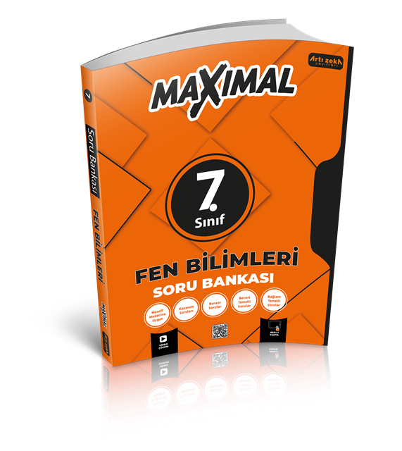Artı Zeka Yayınları 7. Sınıf Maximal Fen Bilimleri Soru Bankası